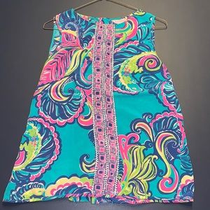 Lilly Pulitzer Silk Sleeveless Top Size Medium